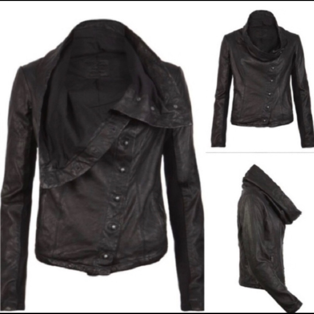 All Saints leather jacket